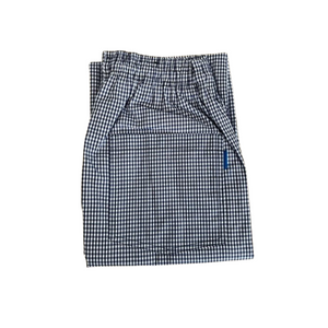 Blue & White Checked Chef Trousers (42"/44") Size XL / AA12-XL - WV-WW-BLT-XL-C