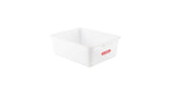 Deep food storage container Capacity 20Lt _ Dimensions: L 44 cm x D 35 cm x H 16cm Arave 01134