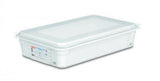 Plastic Food Container with lid 13Lt capacity transparent Gastronomy 1/1  Product Code 09293