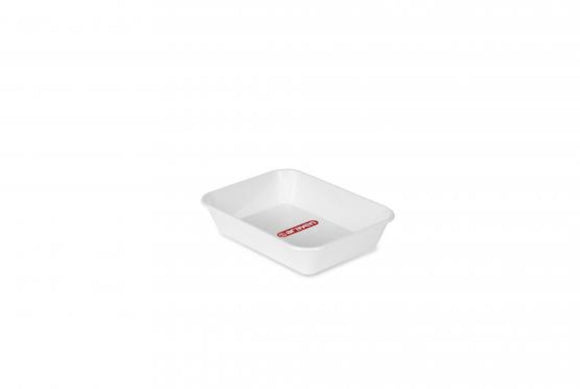 White Display Deep Food Tray Size 350x240xH40mm / Araven, 01042