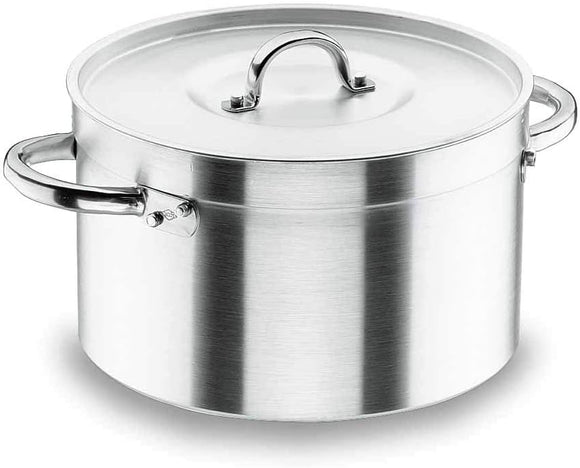 Casserole deep 36cm Aluminium with Lid / Capacity 45 litres / 20037