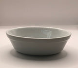 Pie Dish, Oval, 16 cm x 11cm, White Genware, Nev-F20-W