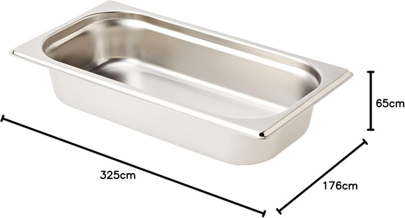Gastronorm Pan 1/3, 65mm(H) deep, capacity 2.5lt _ 66365Z