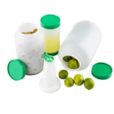 Pack of 2 x 1 Gal, PourMaster® Backup Mix Bottle, Assorted