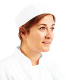 Chefs Unisex Skull Cap Polycotton White - Small / SK11