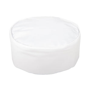 Chefs Unisex Skull Cap Polycotton White - Small / SK11