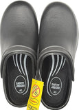 Safety Jogger Professional Clogs, Black Rubber, Size 40, Non-Slip Work Shoes