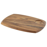 Genware Acacia Wood Serving Board 36 x 25.5 x 2cm WSB3625