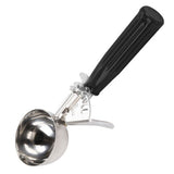 Food Portioner Thumb Press Disher, Stainless Steel Colour-coded handle to indicate capacity.