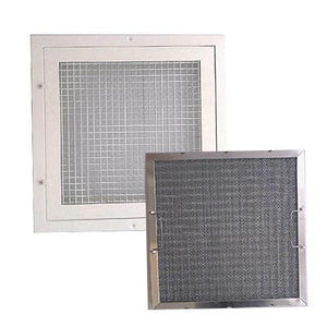 43 cm x 43 cm Extractor/Canopy  Honeycomb Grease Filters stainless stell