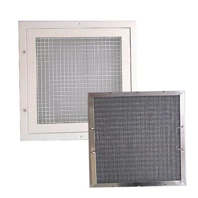 43 cm x 43 cm Extractor/Canopy  Honeycomb Grease Filters stainless stell