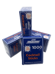 Cocktail sticks wooden (a pack of 1000), RY00263