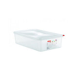 Food container airtight 530x325xh.100mm, 13.7 Lt. gastronome 1/1, 03036