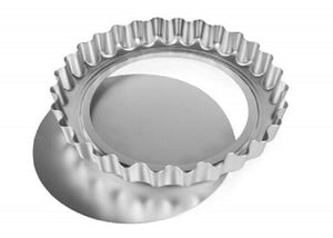 Deep fluted flan,  lose Base7" / 20074