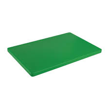 Chopping board green  300x450x20mm, DM006