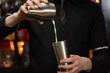 French Shaker stainless steel - 600ml Etched "Mezclar" 3327