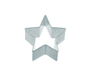 Cookie cutters metal star shaped 4 cm / KC2297