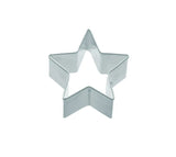 Cookie cutters metal star shaped 4 cm / KC2297