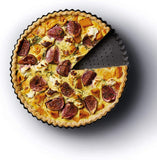 Crusty Bake Non-stick Fluted Round 23cm Quiche Tin MasterClass  / KCMCCB37
