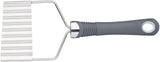 Crinkle Potato Chip Cutter with Soft-Grip Handle, 21.5 cm (8.5"), Silver/Grey