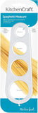 Spaghetti Measure, Plastic/Synthetic Material, White, 18.5 x 6.5 x 16 cm, KCSPAG