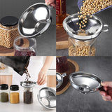 Preserving / Jam funnel stainless steel