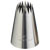 Ice bag nozzle  18 mm open star s/s / SDINOZLRG02