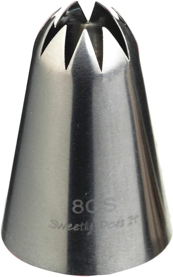 Icing Nozzle  Large 20mm - Closed Star - S/Steel / SDINOZLRG03