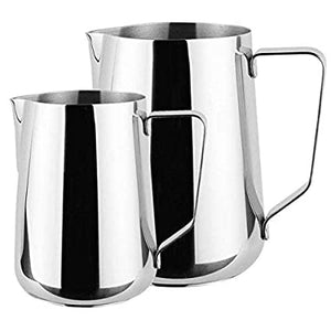 Stainless Steel Milk Frothing Latte Jug 350ml,  MLK350
