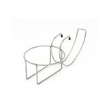 Chrome Plated Table Edge Bucket Holder TIBH