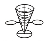 Serving Cone 2 Ramekin Well 21.5cm / CNE2